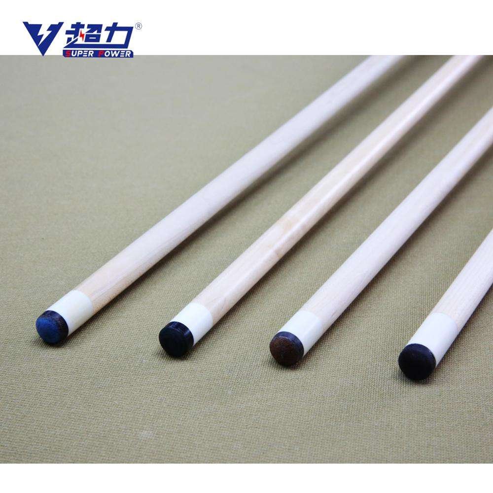 Factory Direct Cheap Price Billiard Stick Pool Cue Center Joint Cue Maple Wood White Ash Billiard Pool Cue