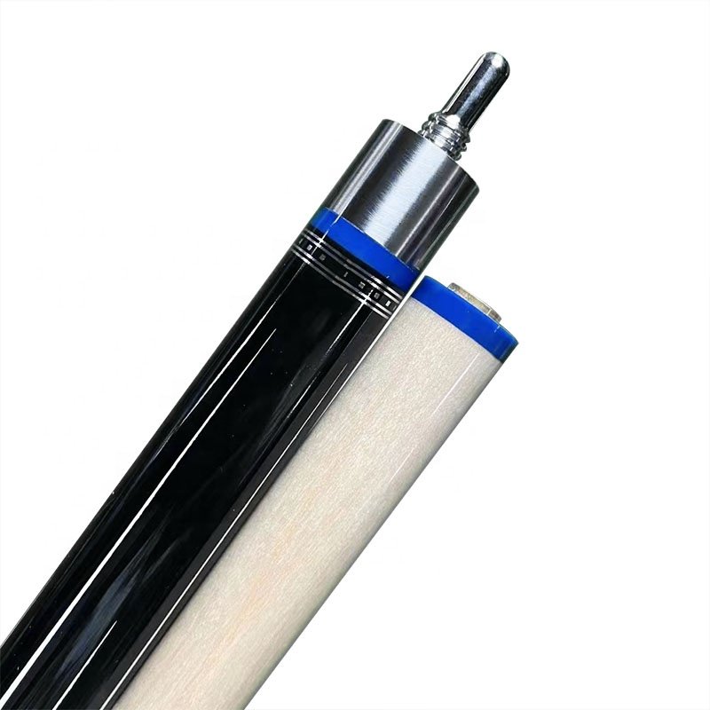 Wholesale Price Premium Quality Billiard Pool 1/2-PC Cue Maple Wood with Cue Joint Cover 58" Length 12.5mm Tip on Sale