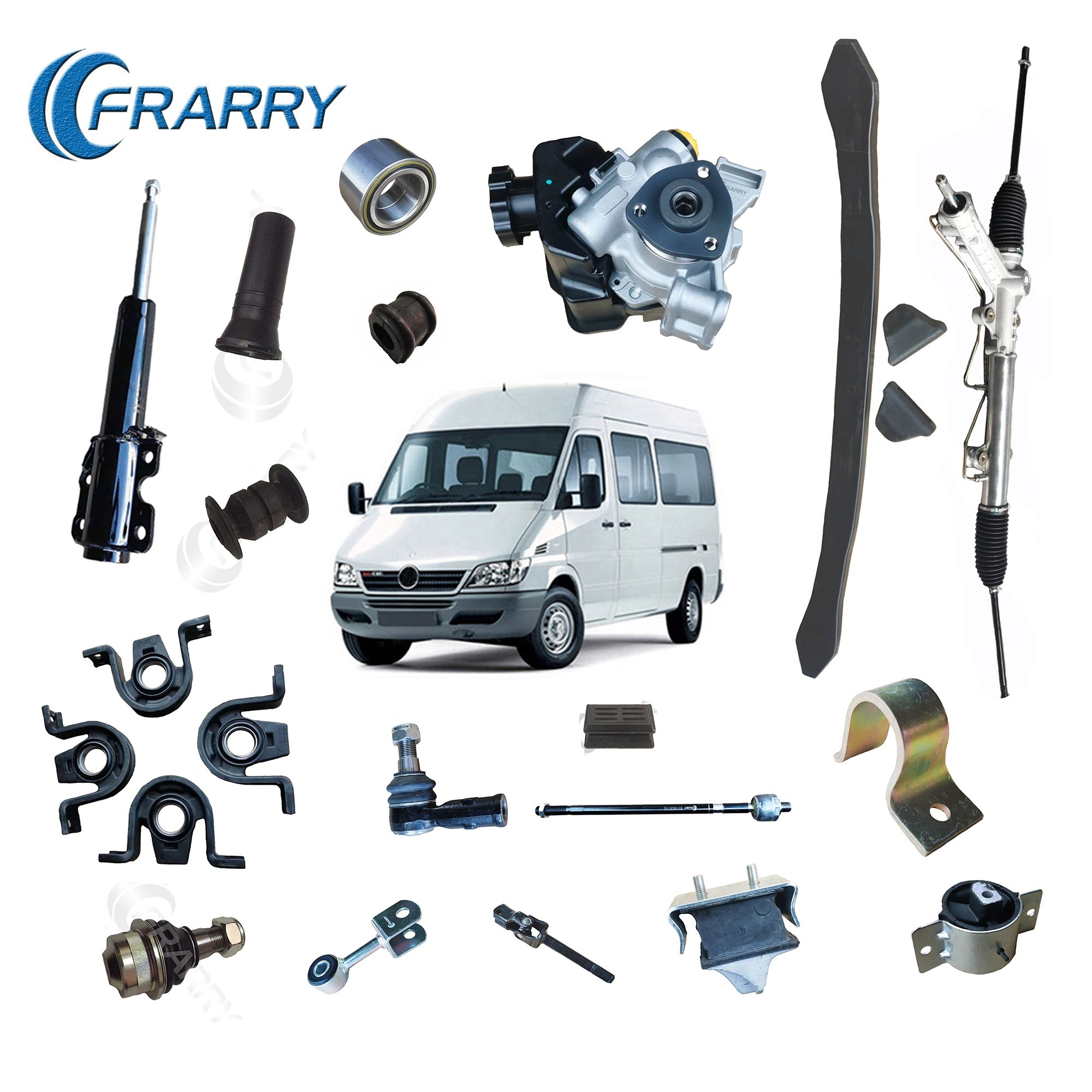 FRARRY Shock Absorber 9013201330 9013200330 for Sprinter 901 902 903 208D 313CDI 312D -- Frarry