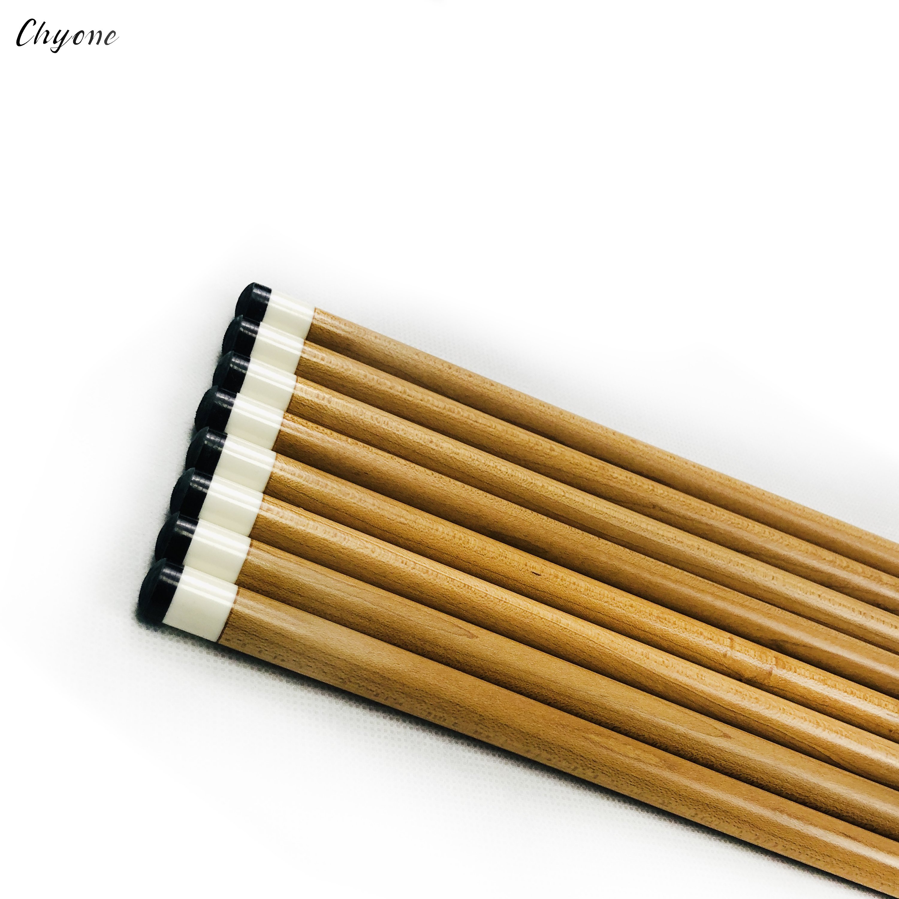 Pool Cue Shaft Chyone Custom 12pcs Laminate Curly Maple Carom Cue Shafts Kiel Wood Billiard Cue Shafts