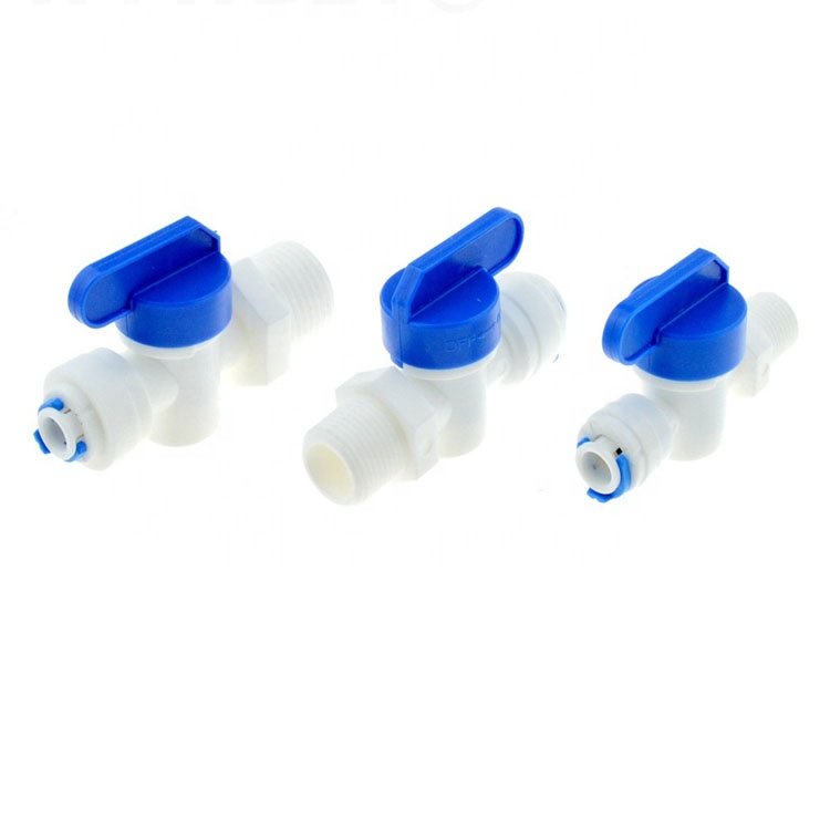 Plastic Straight Pipe Fittings Union Connector Water Filter Ball Valve for Ro System