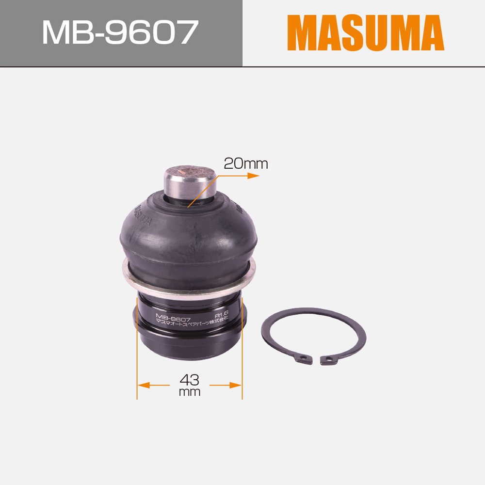 MB-9607 MASUMA Auto Suspension Systems Auto Suspension Systems Ball Joint MR594326 4013A236 MR594325 for MITSUBISHI GRANDIS NA4W