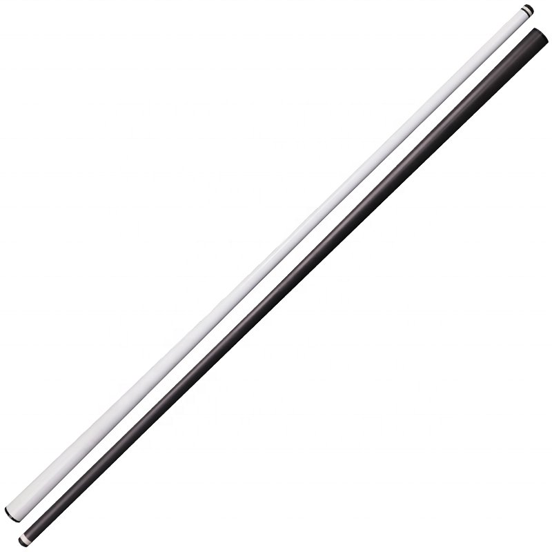 QJ-MJ-001-2 Customizable Carbon Fiber Pool Cue Stick Uni-Loc 3/8*8 Radial/Wavy Joint 12.4mm Single Shaft Snooker Forearm Cue