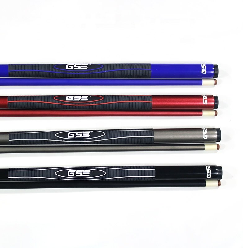13MM Tip 58" Billiard Carbon Cue Stick 20-21oz With Rubber Hand Grip for Sale