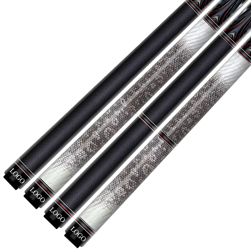TQG-LC-C01 Play Cue Factory Custom Pool Cue Stick 1/2 Split 12.5mm Maple Butt Designs Stainless Joint Butt Billiards Cue