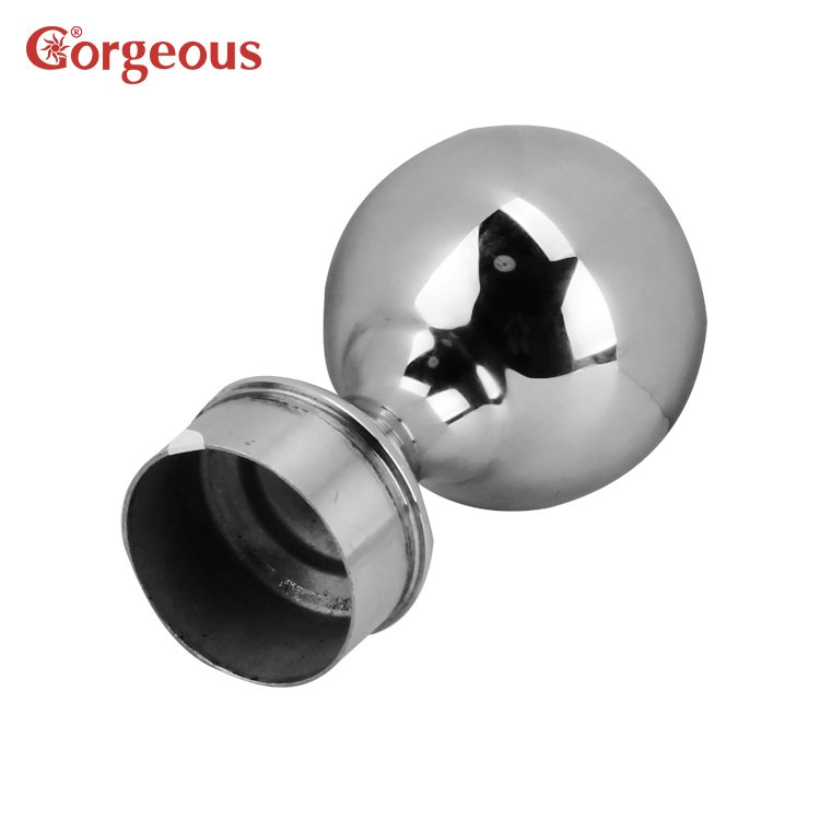 Professional Stainless Steel Handrail Stanchion Accessories Top Ball Joint for Deck Railing Posts