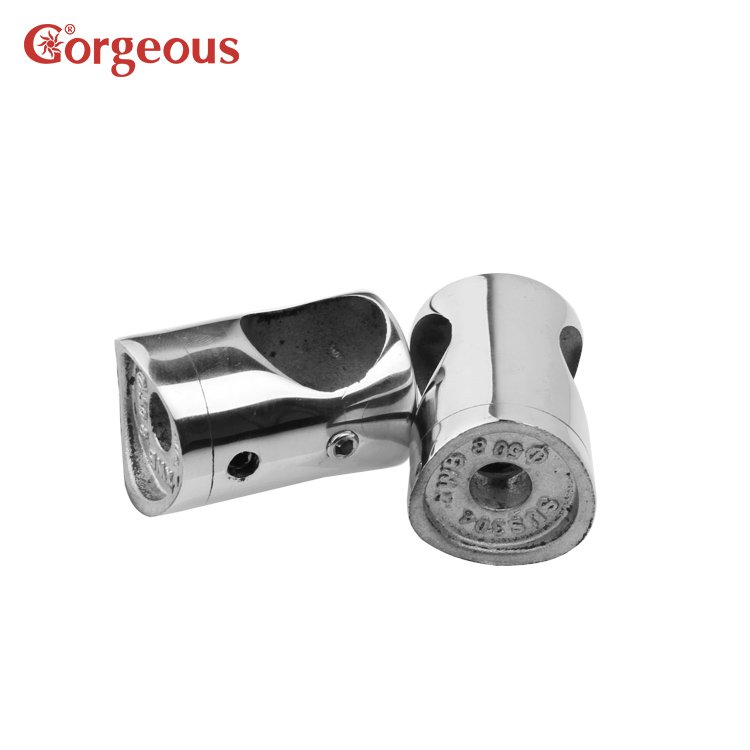 Professional Stainless Steel Handrail Stanchion Accessories Top Ball Joint for Deck Railing Posts