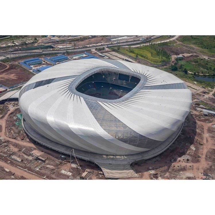 Grandstand Canopy for Large Span Stadium Steel Structure Building