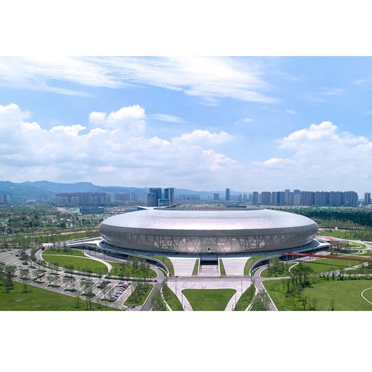 Grandstand Canopy for Large Span Stadium Steel Structure Building
