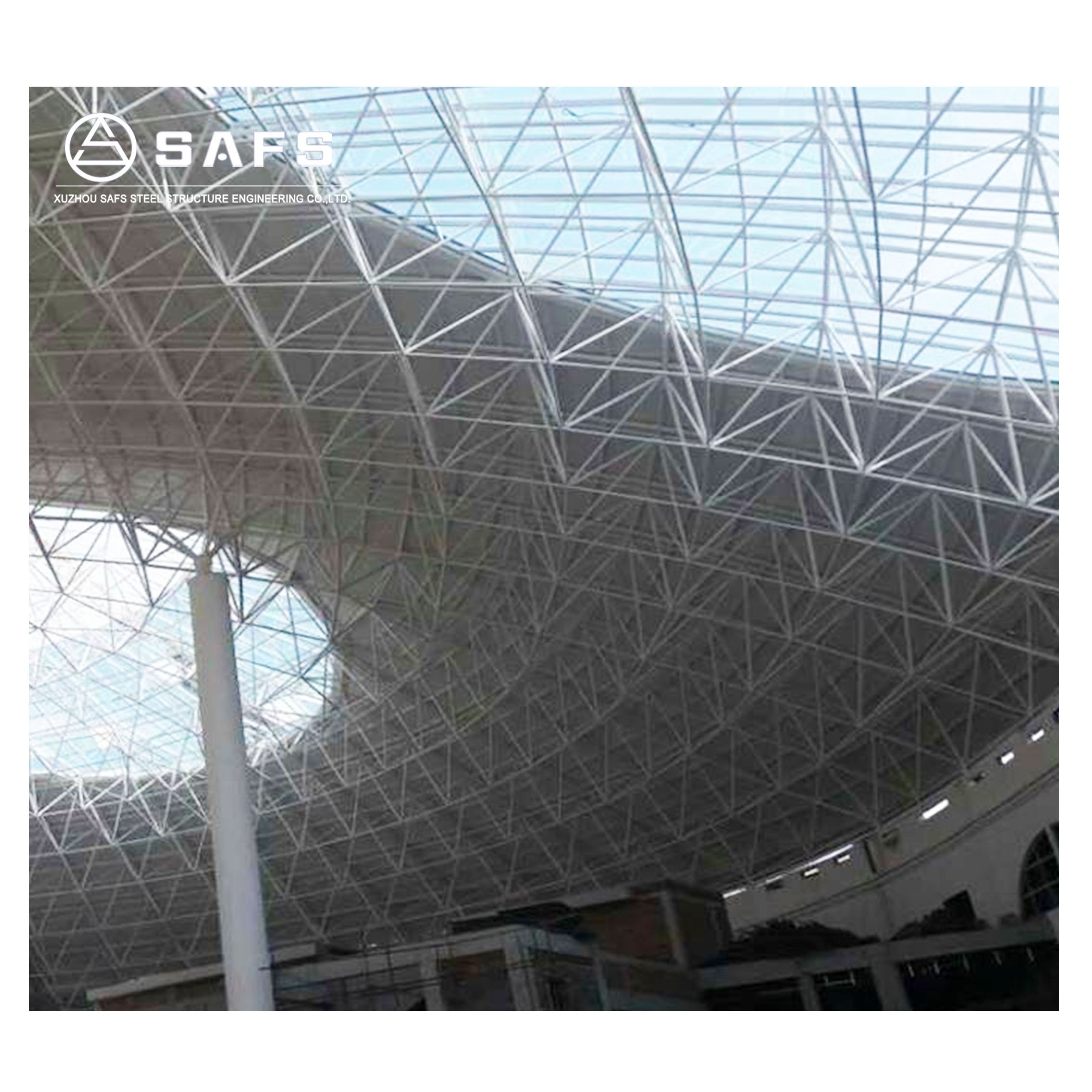 Grandstand Canopy for Large Span Stadium Steel Structure Building