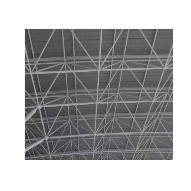 China Yunjoin Space Frame Prefab Swimming Pool Roof Construction Cost