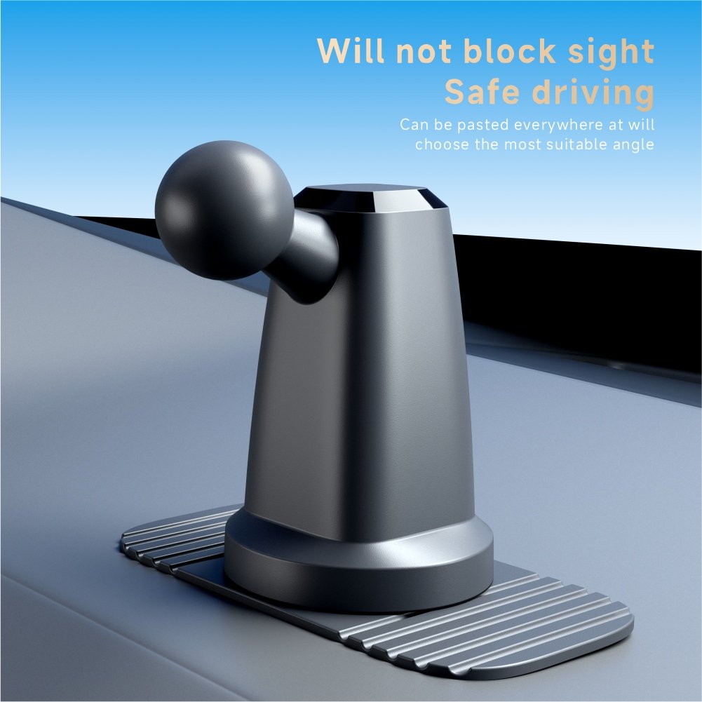 Wholesale 17mm 360° Rotating Ball Head Base for Car Phone Mount Universal Dashboard Magnetic Car Phone Mount