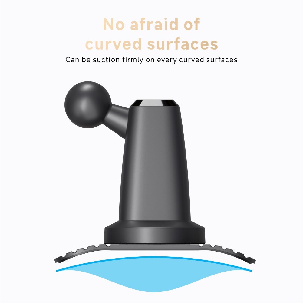 Wholesale 17mm 360° Rotating Ball Head Base for Car Phone Mount Universal Dashboard Magnetic Car Phone Mount