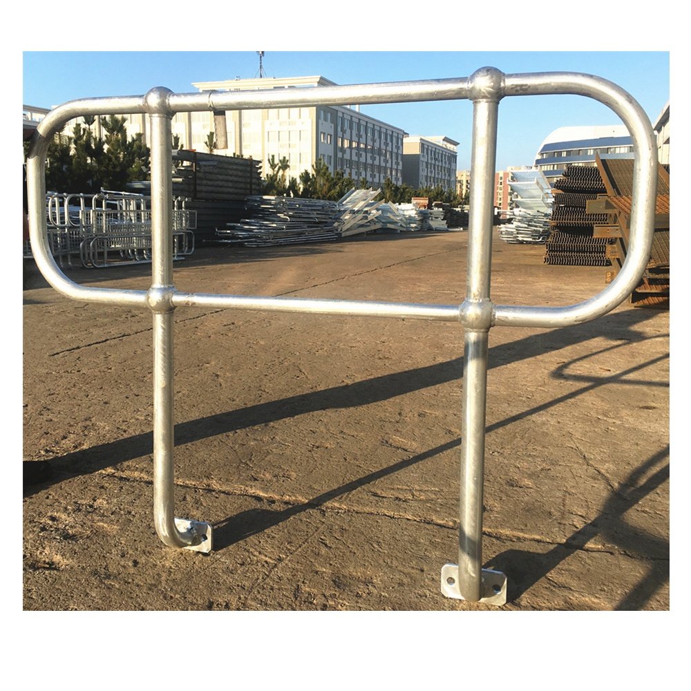 Industrial Modern Style Q235B A36 SS304 Ball Joint Handrail for Outdoor Villa Hotel & Park Safe Stair Railing