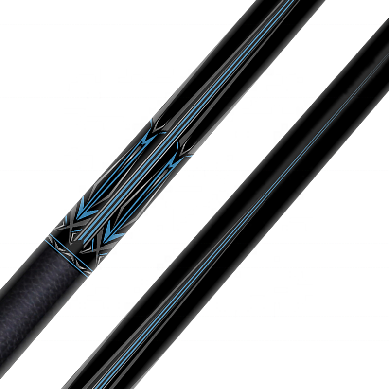 TQG-LC-C09 Pool Cue Stick 1/2 Split 12..5mm Maple Butt Multiple Snooker Joint Marking Billiards Snooker Players Carbon Fiber Cue