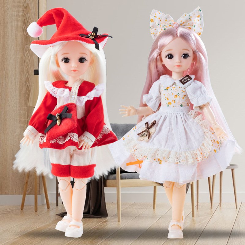30cm New 6 Points BJD Articulated Doll Girl Dolls Dolls Plastic Fashion Soft Shenzhen Dongyuan Plastic & Metal Products Girls