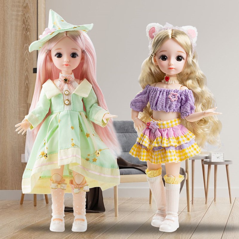 30cm New 6 Points BJD Articulated Doll Girl Dolls Dolls Plastic Fashion Soft Shenzhen Dongyuan Plastic & Metal Products Girls