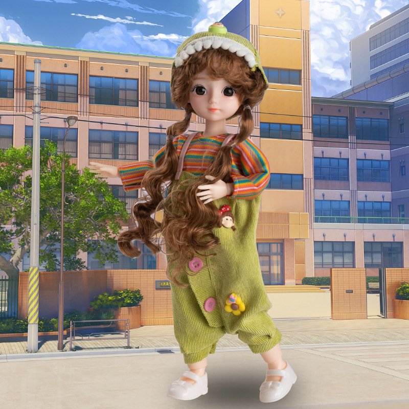 30cm New 6 Points BJD Articulated Doll Girl Dolls Dolls Plastic Fashion Soft Shenzhen Dongyuan Plastic & Metal Products Girls