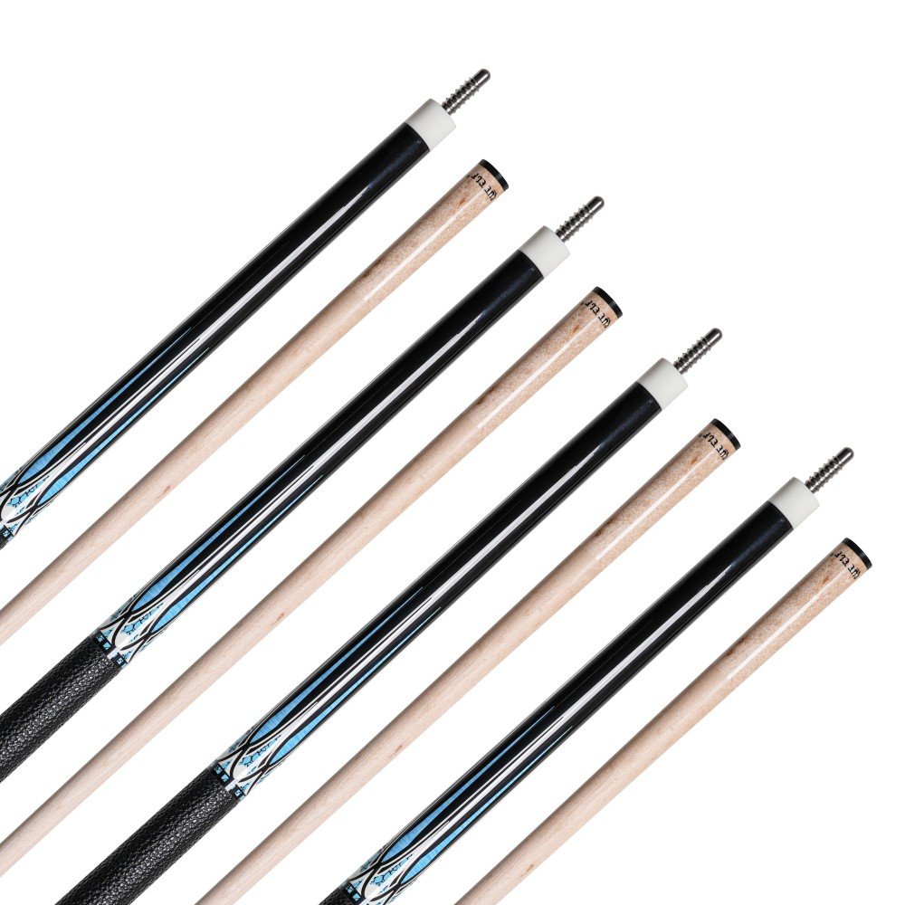 CUE ELF New Arrival Pool Cue 58"Maple Wood Leather Wrap Billiard Cue Stick