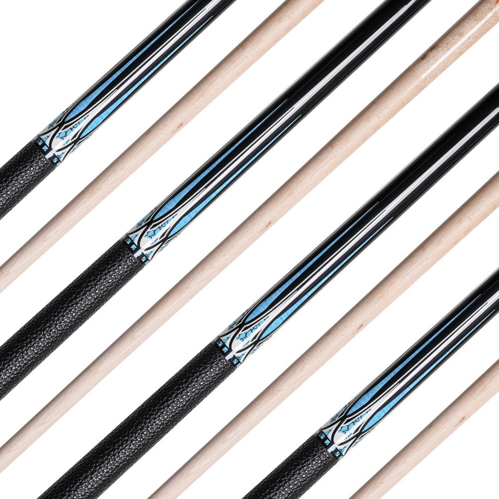 CUE ELF New Arrival Pool Cue 58"Maple Wood Leather Wrap Billiard Cue Stick
