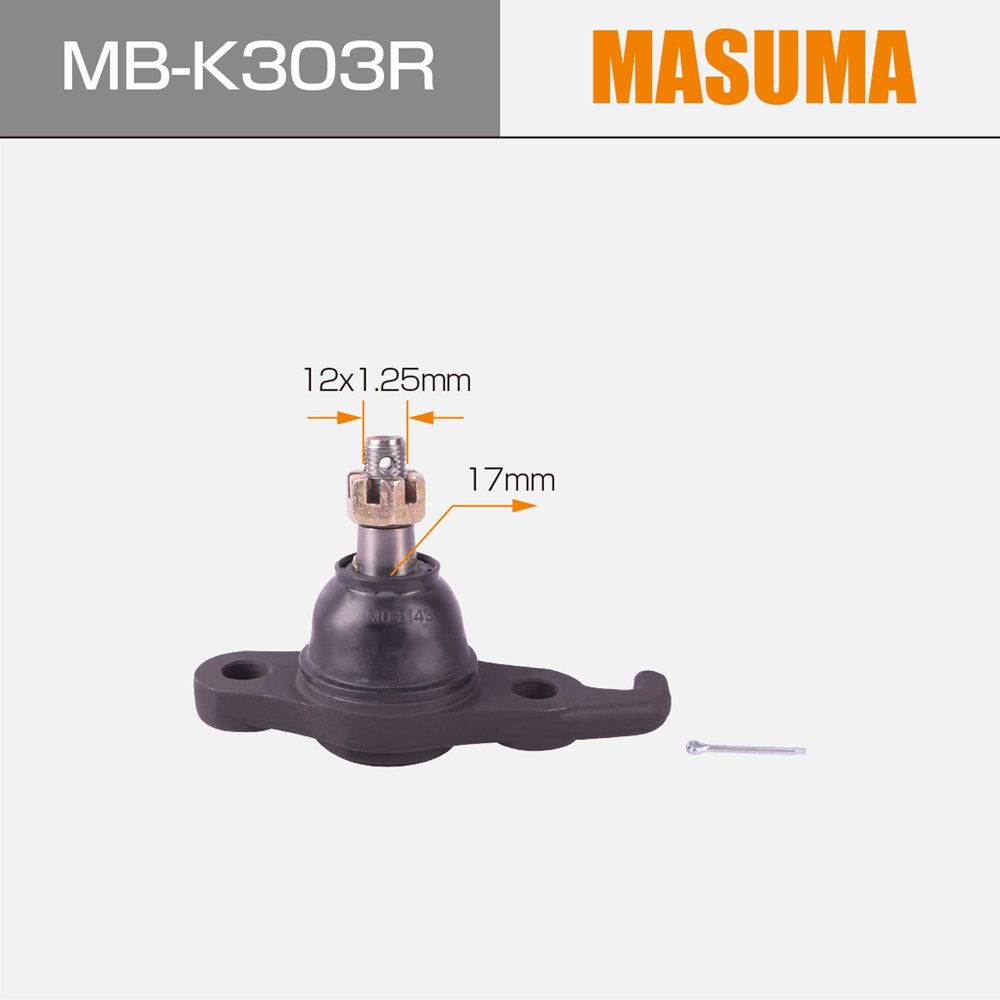 MB-K303R MASUMA Auto Suspension Systems Left Ball Joint 51770-2E010 for HYUNDAI TUCSON I 2.0L BETA. SUV