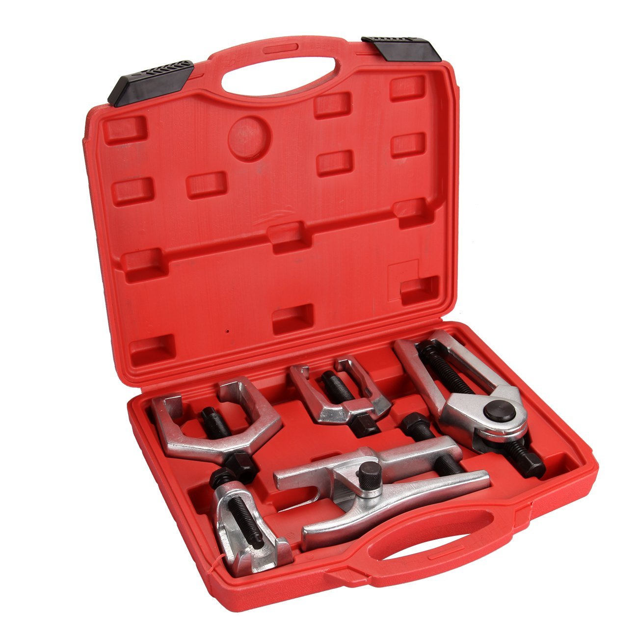 5-Piece Steel Front End Ball Joint Separator Pitman Arm Puller Remover Tools Kit