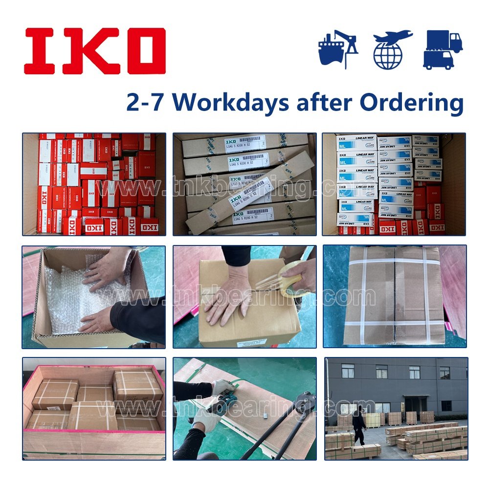 Original IKO All Product Ball Joint PHS28 Cam Flower Bearing CF18 Linear Guide Block LWL7 LM30UU Cross Needle Roller Bearings
