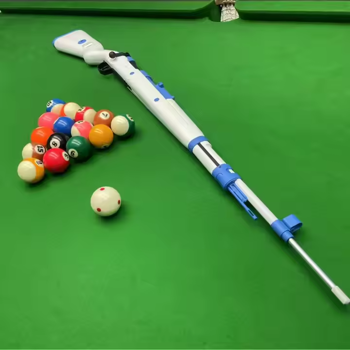 2025 Cheap Price Popular Sell Billiards Indoor Game Pool Cue Stick Toy Automatic Gun for Sale