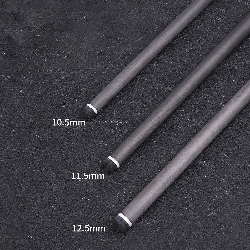 CUPPA-Capricorn Pool Cue Stick Billiard Cues Nine Ball Arm Carbon Fiber Shaft Wrapless/Leather Grip Radial Pin Joint 12.5mm 58in