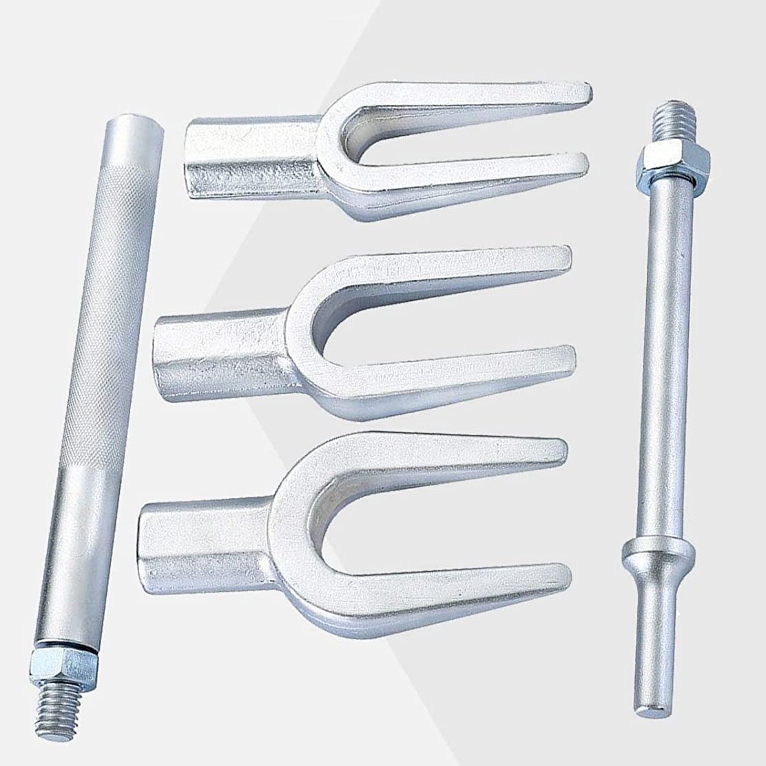 High Quality Fork Ball Nose Puller Ball Joint Tie Rod and Pitman Arm 5-piece Tool Separator for Cars and Light Trucks