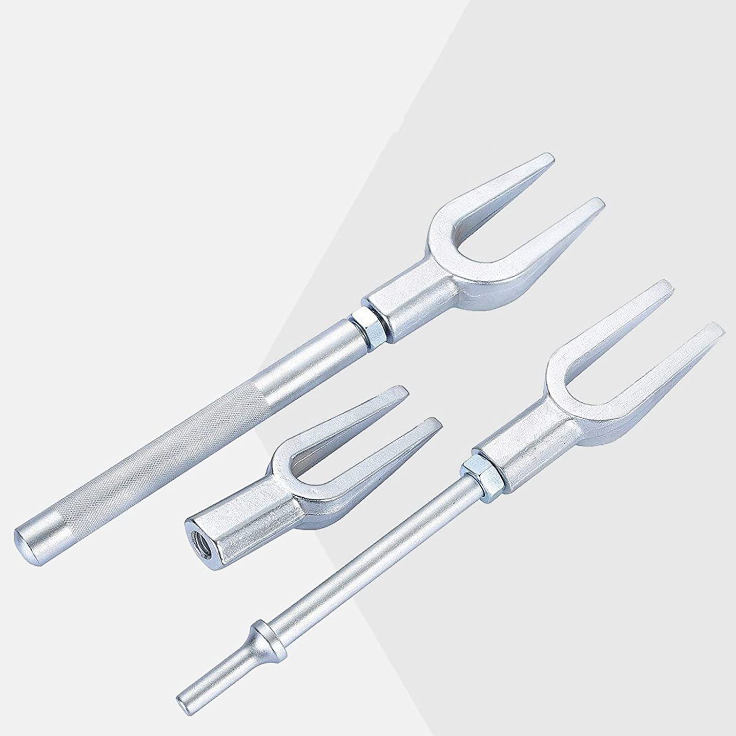 High Quality Fork Ball Nose Puller Ball Joint Tie Rod and Pitman Arm 5-piece Tool Separator for Cars and Light Trucks