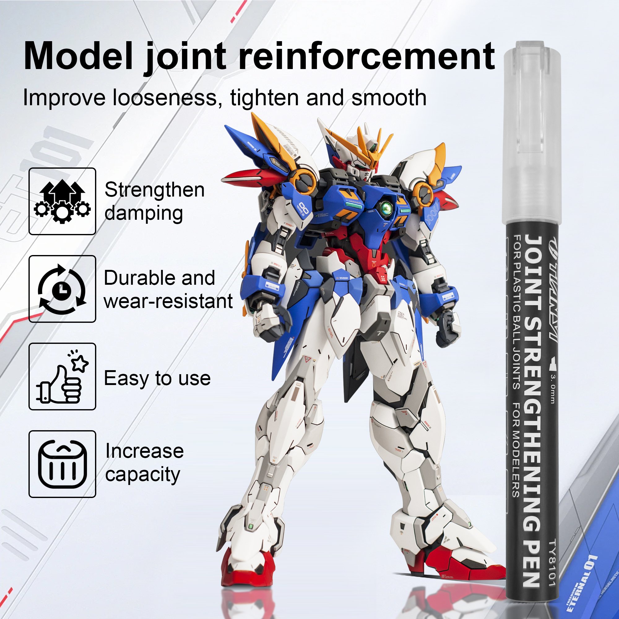 New Model Ball Joint Strengthening Pen Reinforcement Pen for Model Parts Repairing
