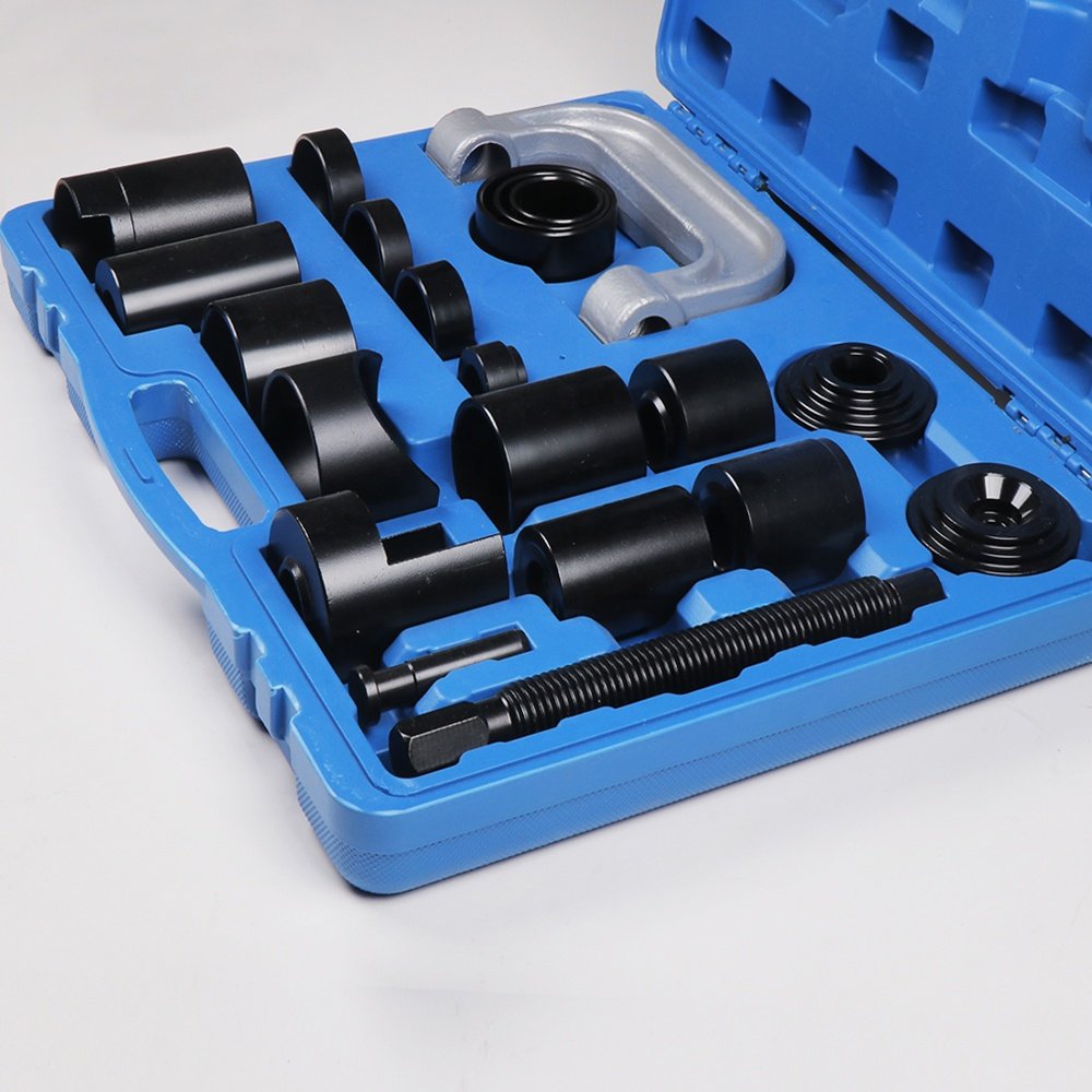 VIKTEC 21PCs Ball Joint Press Kit & U Joint Removal Tool for Most 2WD and 4WD Cars and Light Trucks(VT01017)
