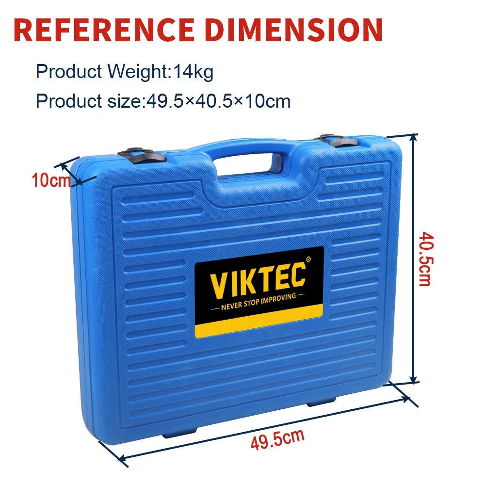 VIKTEC 21PCs Ball Joint Press Kit & U Joint Removal Tool for Most 2WD and 4WD Cars and Light Trucks(VT01017)