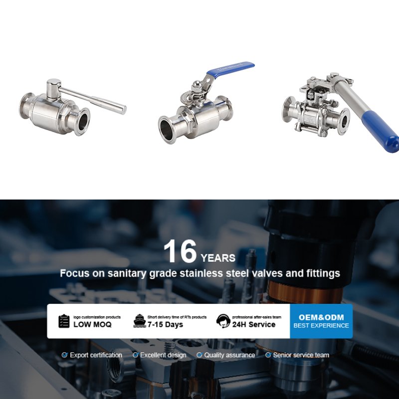 Stainless Steel 304 316 2way 3way NPT BSP 3/4inch Joint Port 3pc Ball Valve Union Water Valve
