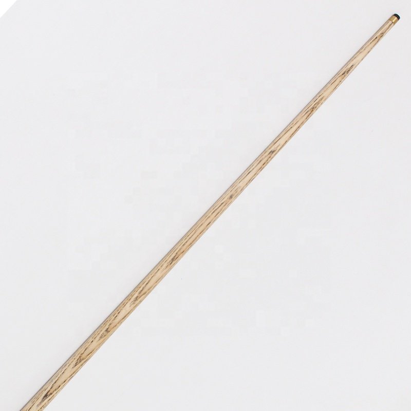 TQG-JX-045 57 Inch White Wax Wood Tip 9.5mm Solid Wood New Best-selling Three-quarters Billiard Club Brass Tail Hole Snooker Cue