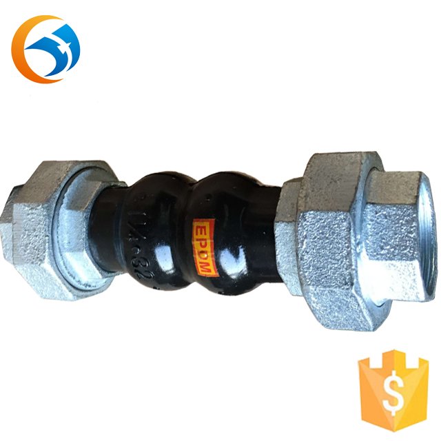 Soft Connection Galvanized Union Type Rubber Expansion Flexible Joints