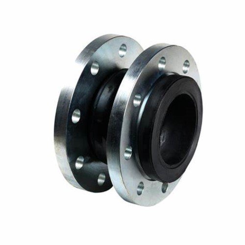 KEFA EPDM Limit Rods Single Ball Sphere Flange Rubber Expansion Joint with Limiter
