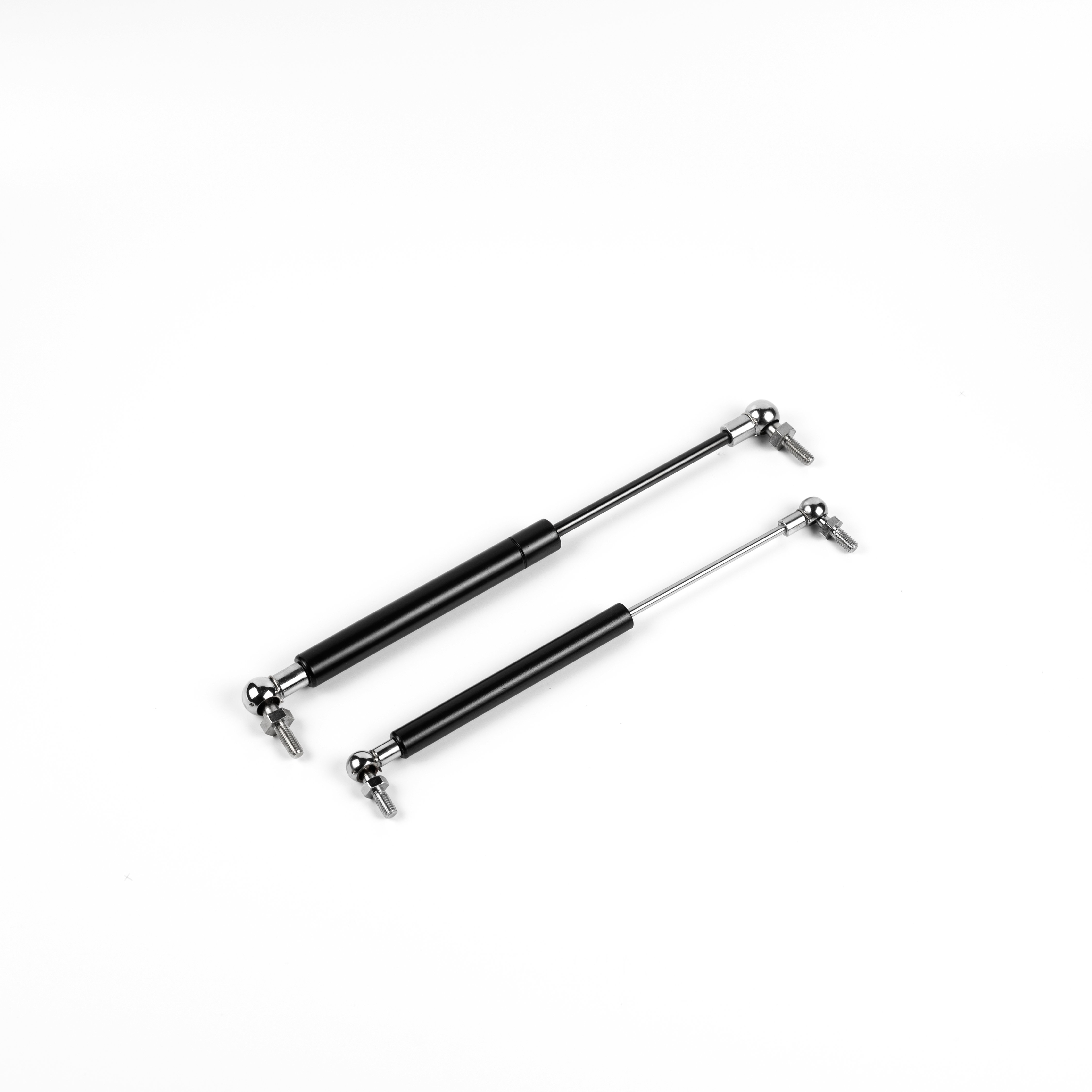 Silver Gray Cold Ball Joint Head Stainless Steel Micro Gas Piston Rod Gas Strut