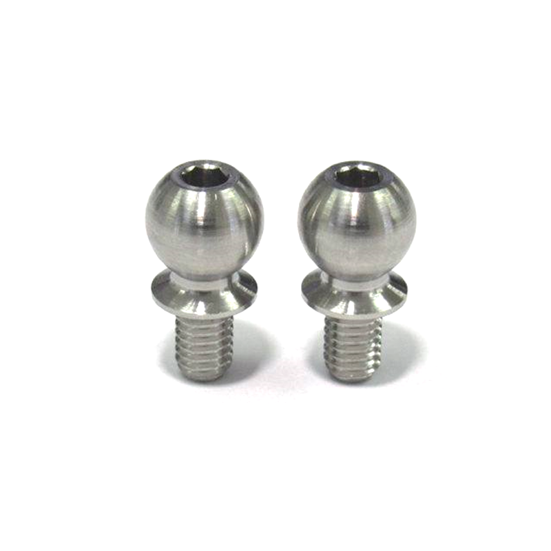Custom Made Gr5 M3 M4 M5 M6 5.5mm Colorful Metal Titanium Alloy Rc Car Racing Ball Joints Point Pin Stud Fasteners Screw Kit