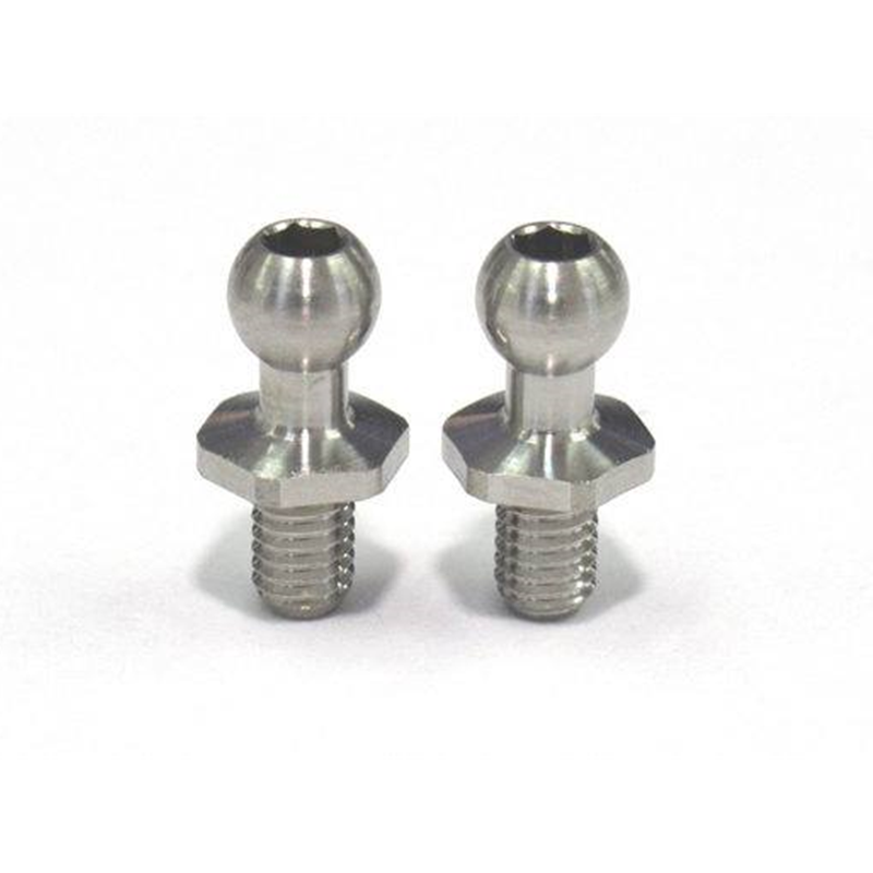 Custom Made Gr5 M3 M4 M5 M6 5.5mm Colorful Metal Titanium Alloy Rc Car Racing Ball Joints Point Pin Stud Fasteners Screw Kit