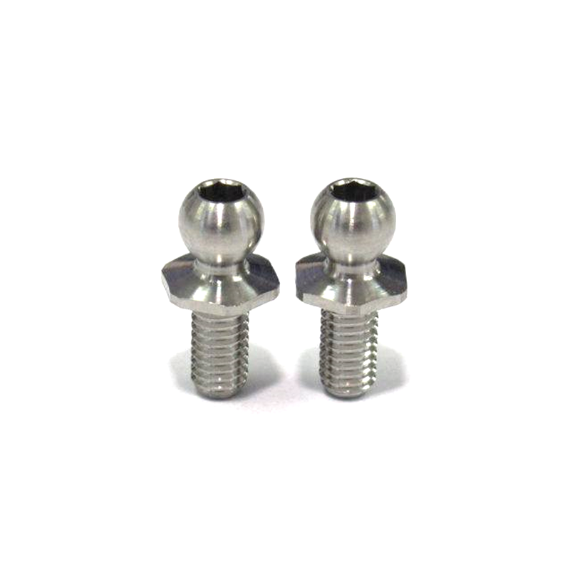 Custom Made Gr5 M3 M4 M5 M6 5.5mm Colorful Metal Titanium Alloy Rc Car Racing Ball Joints Point Pin Stud Fasteners Screw Kit