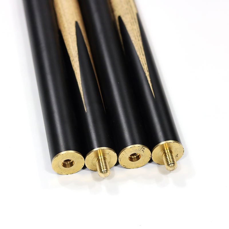 Factory Direct Price 3/4-PC Ash Wood Billiard Snooker Cue Sticks with 9-10mm Tip for Sale