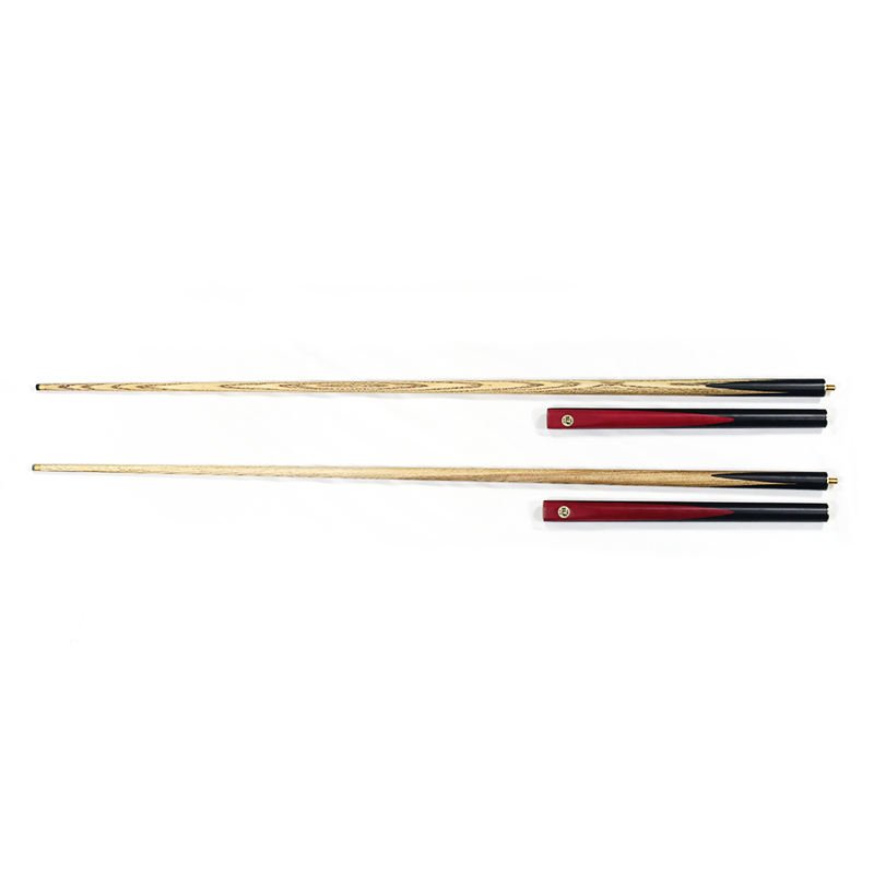 Factory Direct Price 3/4-PC Ash Wood Billiard Snooker Cue Sticks with 9-10mm Tip for Sale