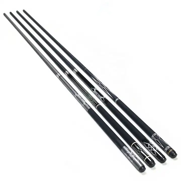 Hot Sell 58inches 12.5MM Tip Billiard 1/2 Carbon Pool Cue Stick for Sale
