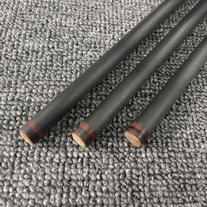 High-quality High-tech Carbon Fiber Handmade Shaft Muti-layers Tip 1/2-pc Pool Billiard Cue Stick for Sale
