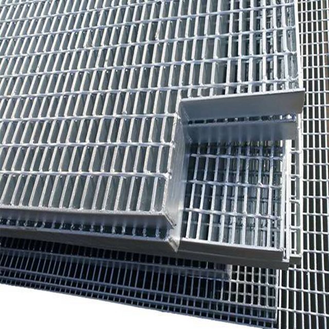 Hot Sale Galvanized Steel Bar Grating Stainless Steel Grating Aluminum Grating for Stair Treads Floor Drain Fencing Industrial