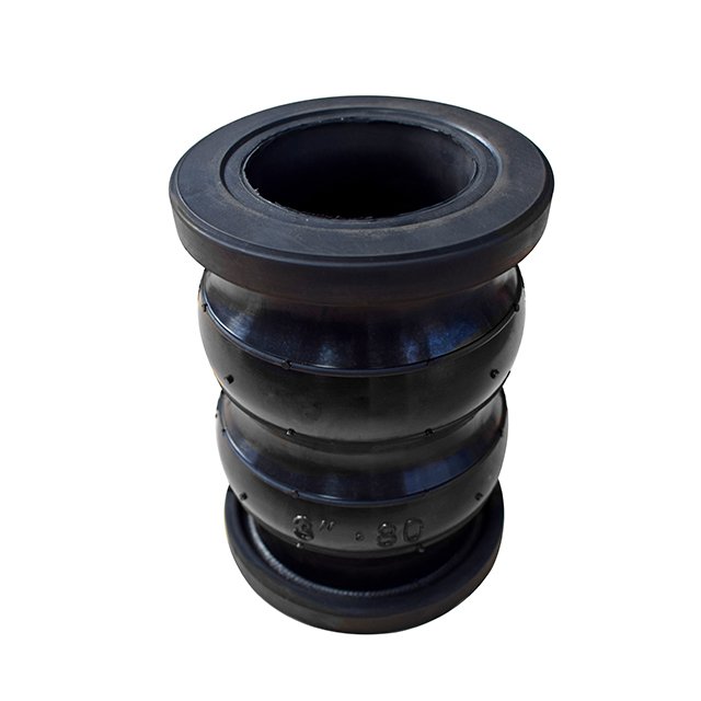 Flange Double Ball Flexible Bellow Rubber Expansion Joint with Ring