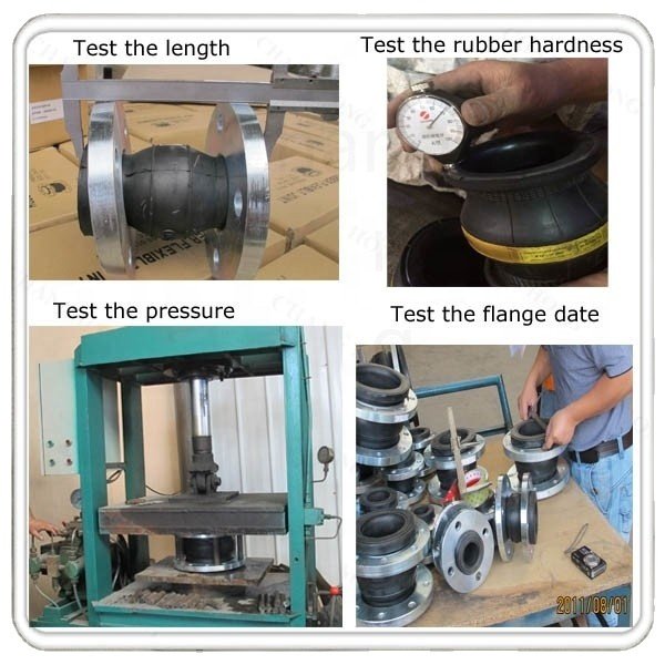 Free Sample Single Ball Flanged Flexible Rubber Compensator Joint Oil Pipeline Water Pipeline 3 Years Equal Forged Round CN;HEN