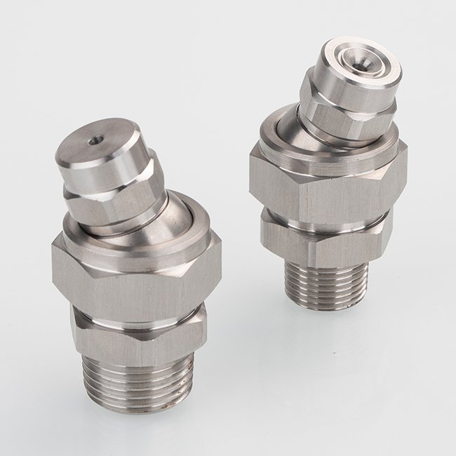 Stainless Steel Adjustable Swivel Nozzle Universal Seat Metal Ball Nozzle Accessories